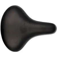 Mvtek City Saddle With Clamp & Double Springs Zwart 215 mm