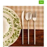 Bella Maison 18-delige Bestekset | 18/10 RVS | 6 personen | Luxe gepolijst | Zilver | Premium kwaliteit