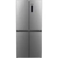 Domo DO99504M Koelvriescombinatie – Koelkast met vriesvak – 4 deuren – No Frost - Energieklasse D – 362 liter (237 + 125) - Inox