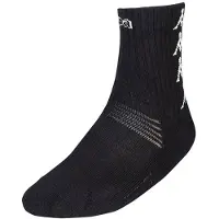 Kappa Eleno Korte Sokken Zwart EU 39-42