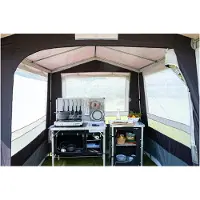 Brunner Gusto I NG Cooking Tent 150x150cm, anthracite 2021 Keuken- en apparatuur tenten