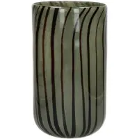 Pomax Cannes vaas / windlicht D16cm H30cm kaki