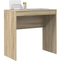 vidaXL Bureau Sonoma Eik 80 x 40 x 76 cm