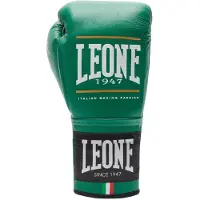 Leone1947 Shock Plus Artificial Leather Boxing Gloves Groen 10 oz