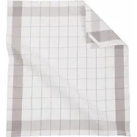 Ziczac Theedoek Linnen Taupe (set van 2)
