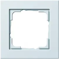 Gira E2 zuiver wit mat 3-voudig afdekraam