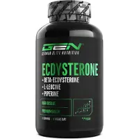 German Elite Nutrition Ecdysterone Complex - Hoog gedoseerd met 760 mg per capsule - Premium: 90% Beta-Ecdysterone + L-Leucine + Piperine - 60 Capsules - Hoog gedoseerd - Veganistisch - GEN