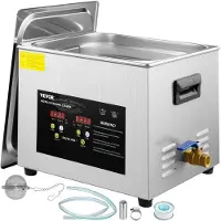 Vevor 15 L ultrasone reiniger (600 W verwarming