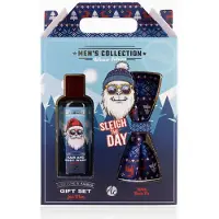 Accentra Cadeauset - MEN'S COLLECTION - Hair- en Bodywash met vlinterdas - WINTER EDITION in geschenkdoos