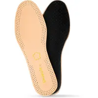 Shoeple Premium Leren Inlegzolen – Extra Zacht Comfort & Luxe Afwerking – Natuurlijke Leerlaag – Maat 41-42