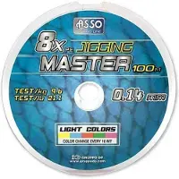 ASSO Pe Jigging Master 100 M Gevlochten Vislijn
