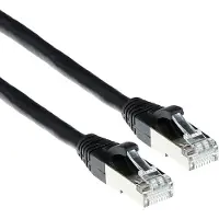 ACT FB7930 CAT6A S/FTP LSZH Patchkabel Snagless - Zwart - 30 meter