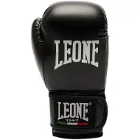 Leone1947 Thunder Junior Artificial Leather Boxing Gloves Zwart 6 oz