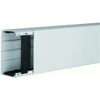 Hager LF6011007035 Kabelgoot Kabelgoot voor elektrische installaties (l x b x h) 2000 x 110 x 60 mm Grijs-wit (RAL 7035) 1 stuk(s)