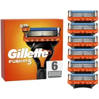 Gillette Fusion5 - Scheermesjes - 5 Anti-frictiemesjes - (6 stuks)