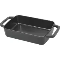 Staub Rechthoekige ovenschotel - 30 x 20 cm - zwart 3,15 l