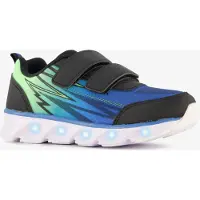 Blue Box jongens sneakers met lichtjes blauw zwart maat 32