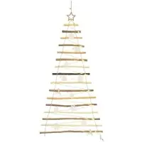 vidaXL Kerstboom Naturel 150 cm Massief essenhout