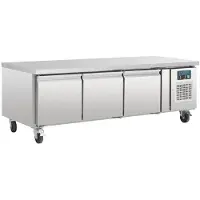 Polar GN Gekoelde Onderkast | 3-deurs | 317L (Lager dan 90 cm)