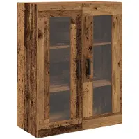 vidaXL Wandkast Oud Hout 69,5 x 34 x 90 cm Bewerkt hout