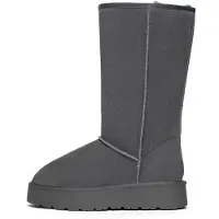 Gooce Boots 'Elidir' donkergrijs