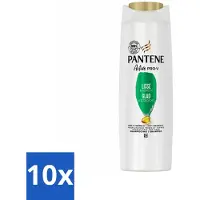 Pantene 10 x - Shampoo - Glad & Zijdezacht - Voedt en Versterkt - Voor Pluizig Haar - 225 ml - Pluis - Droog Haar - Zijdezacht Haar - Haar Verzorging - Haar Voeding