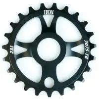 Total Bmx TOTAL ROTARY CROWN 25T ZWART || Maat: 25