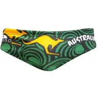 Turbo Australia Swimming Brief Veelkleurig S Man
