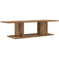 vidaXL Tv-meubelset 103 x 30 x 26,5 cm Bruin Bewerkt hout
