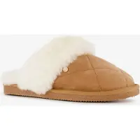 Hush puppies dames instap pantoffels bruin maat 37