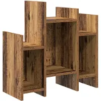 vidaXL Bijzetkast Oudhout 60 x 26 x 60 cm Bewerkt hout
