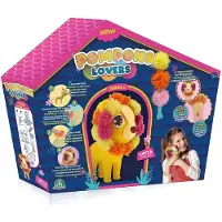 As Ruffle Fluffies Pompons Lovers - Kleurrijke zachte knuffel