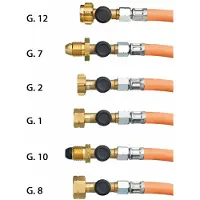 Truma HD Gasslang Rubber SBS G12 DE 75 cm