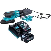 Makita BO 006 CGD101 accu-deltaslijper 40 V max. 100 x 150 mm 3,0 mm slag Brushless + 1x accu 2,5 Ah + oplader