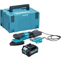 Makita BO 006 CGD101 accu-deltaslijper 40 V max. 100 x 150 mm 3,0 mm slag Brushless + 1x accu 2,5 Ah + Makpac - zonder oplader