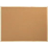 123inkt prikbord met houten frame 80 x 60 cm