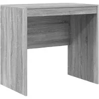 vidaXL Bureau Grijs Sonoma 80 x 50 x 76 cm