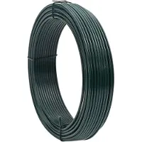 vidaXL Binddraad voor hekken Groen 80 m PVC