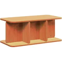 vidaXL Salontafel Wasbruin 80 x 39,5 x 33,5 cm Massief grenenhout