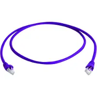 Telegärtner cordon de raccordement - 5 m - violet