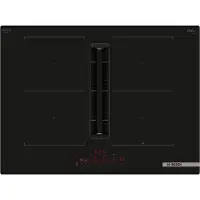 Bosch PVQ711H26E Serie 6 Inductiekookplaat met Afzuiging 70 cm – 4 Kookzones – CombiZone – PerfectFry Plus – Home Connect – Zwart