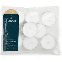 Spaas 12x Maxi Theelichten Zak ± 10 Branduren 10 Stuks