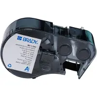 Brady M4-7-595 vinyl labels zwart op wit 12,70 mm x 12,70 mm (origineel)