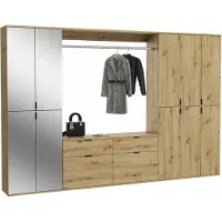 Furnilux Garderobenkast kledingkast kast - garderobe ProjektX