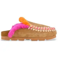 Mou Dames Winter Bio Leren Klompen bruin (41), Leer, Plat, Geen, Casual MU.FW431005A