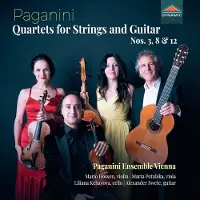 OUTHERE Paganini Ensemble Vienna - Paganini: Quartets For Strings And Guitar Nos. 3, Op. 4, 8 & 12 (CD)