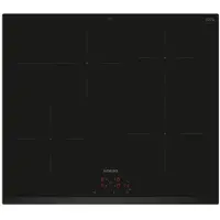 Siemens iQ300 EI631CFB1E kookplaat Zwart Ingebouwd 60 cm Inductiekookplaat zones 4 zone(s)