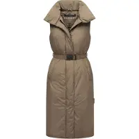 NAVAHOO Bodywarmer 'Abendlied XIV' lichtbruin