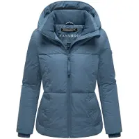 NAVAHOO Winterjas 'Flüsterfee 14' blauw