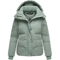 NAVAHOO Winterjas 'Zauberlicht 14' mintgroen